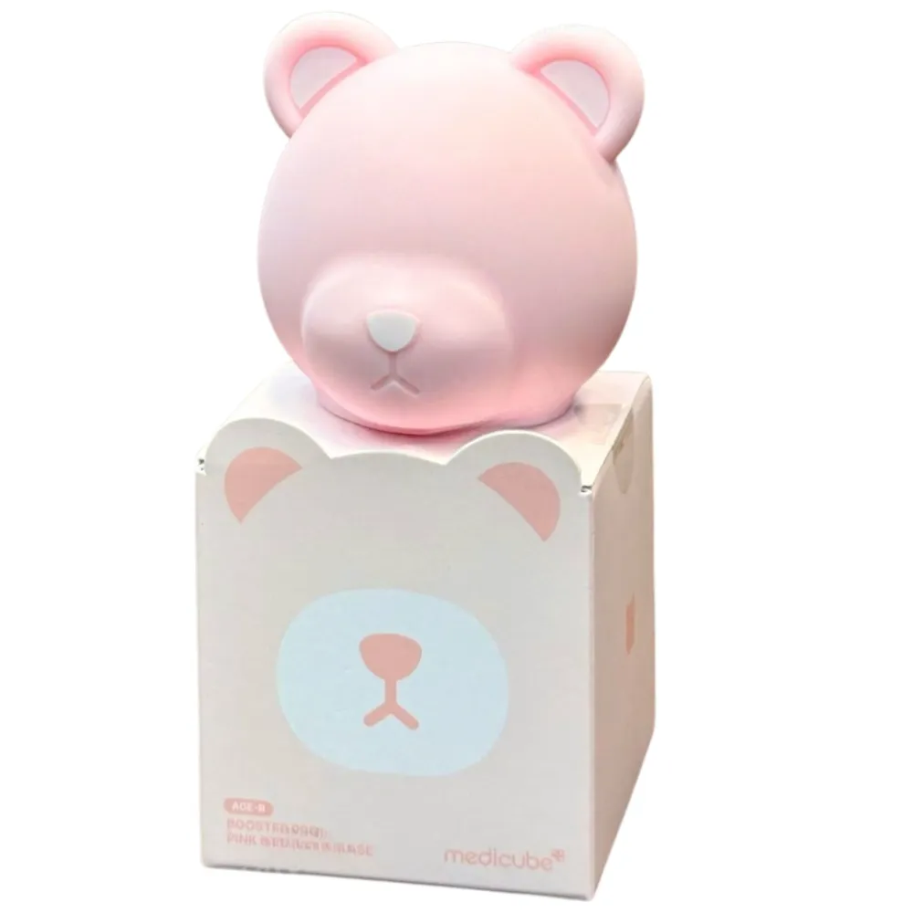MediCube AGE R Booster Pro Pink Bear Head Case