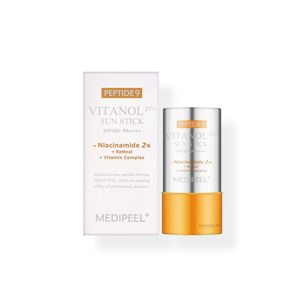 MEDI-PEEL PEPTIDE 9 VITANOL SUN Stick PRO SPF50+, 23 г — солнцезащитный стик для лица