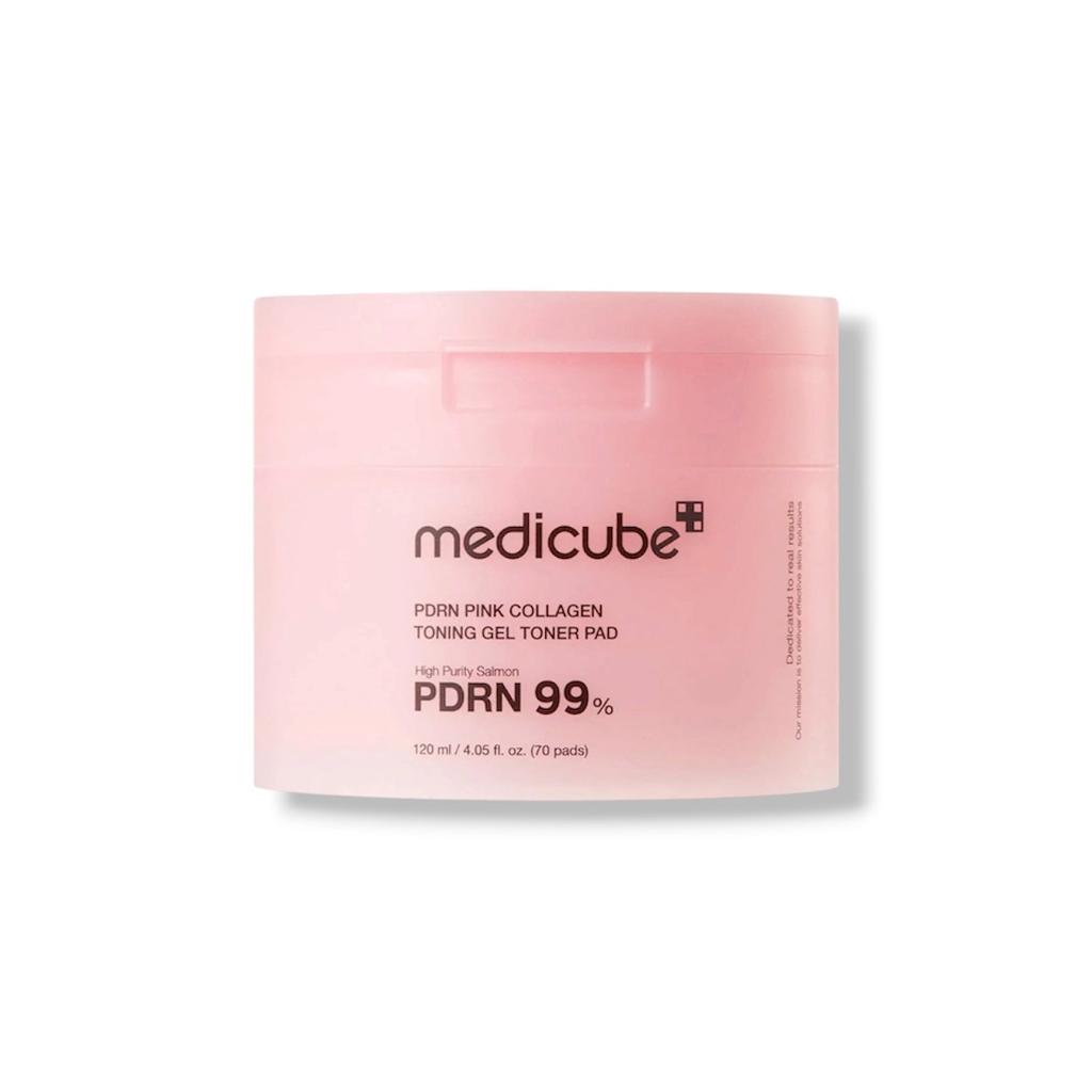 MediCube PDRN Pink Collagen Toning Gel Toner pad - 70 gab.