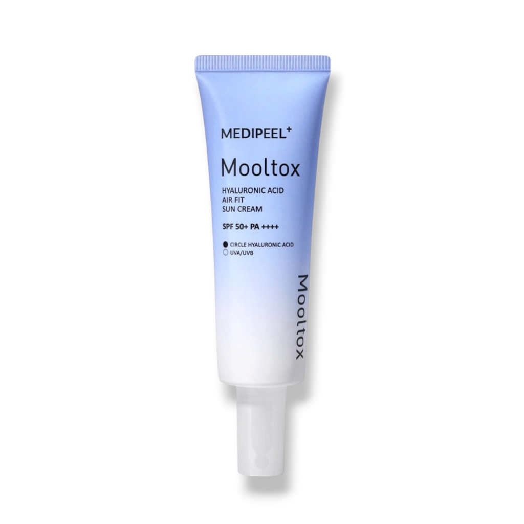 MEDI-PEEL Sejas saules aizsargkrēms MOOLTOX HYALURONIC ACID AIR FIT SUN CREAM SPF 50+, 50 g