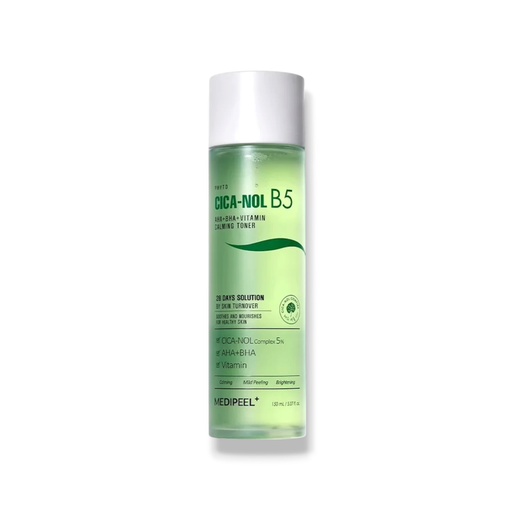 MEDI-PEEL Atjaunojošs toniks pret iekaisumiem PHYTO CICA-NOL B5 AHA BHA VITAMIN CALMING TONER, 150ml