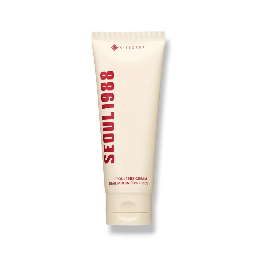 K-Secret Seoul 1988 Snail Mucin 93% + Rice Cream - sejas krēms 100 ml