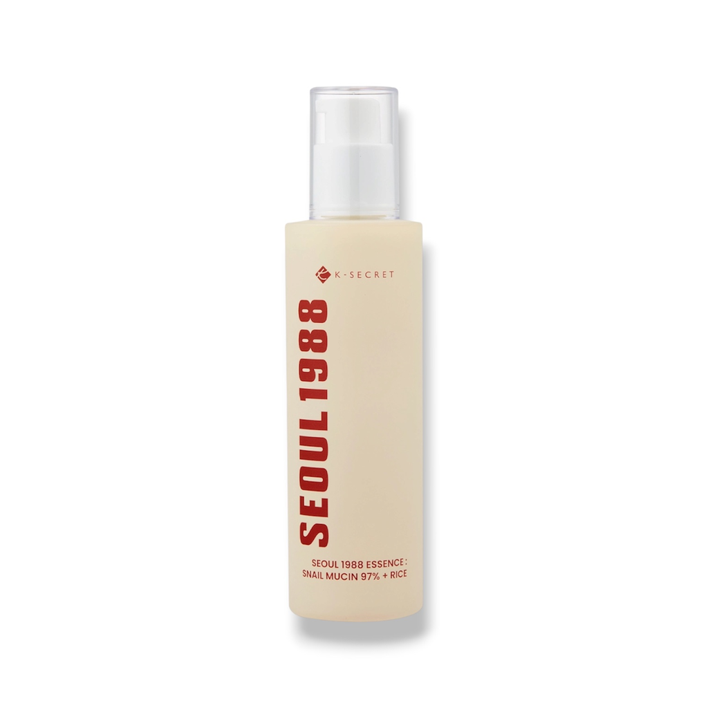 K-Secret Seoul 1988 Essence Snail Mucin 97% + Rice - sejas serums 100 ml