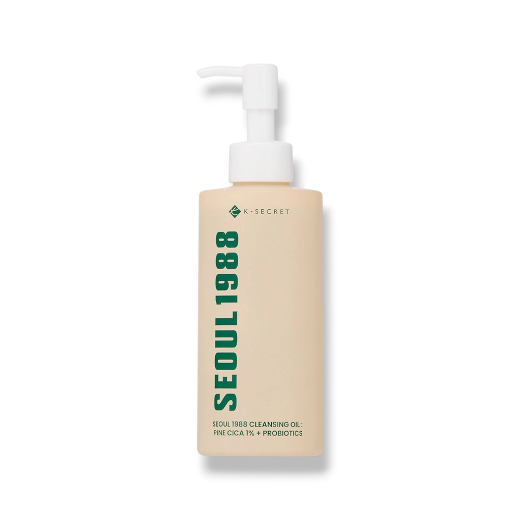 K-Secret Seoul 1988 Cleansing Oil Pine Cica 1% + Probiotics - sejas tīrīšanas eļļa 200 ml