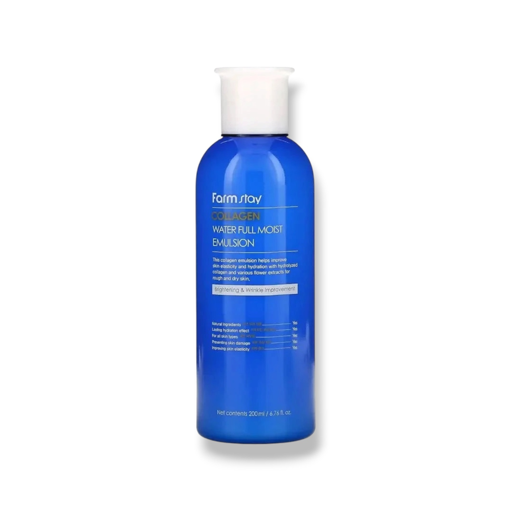 Farmstay kolagēna ūdens pilnīgas mitrināšanas emulsija, 200 ml