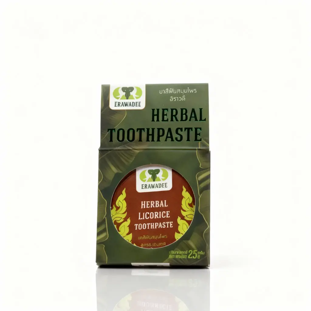 Лекарственная зубная паста с лакрицей
