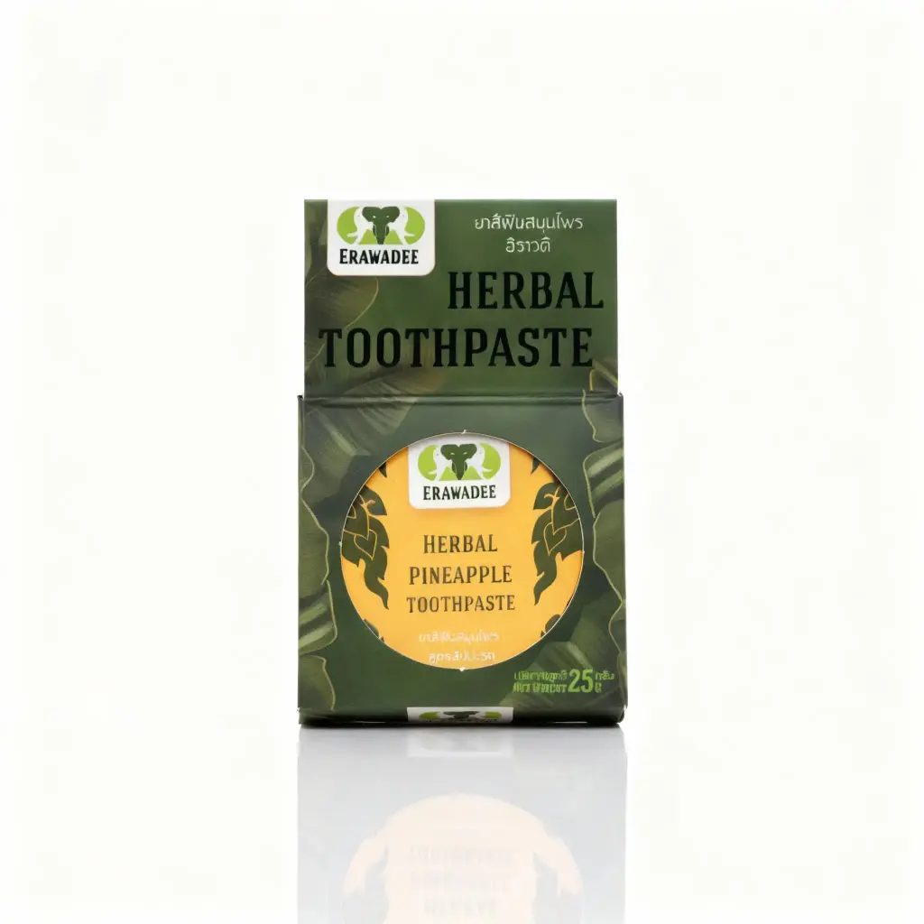 Taizemes ananasa ekstrakta zāļu zobu pasta