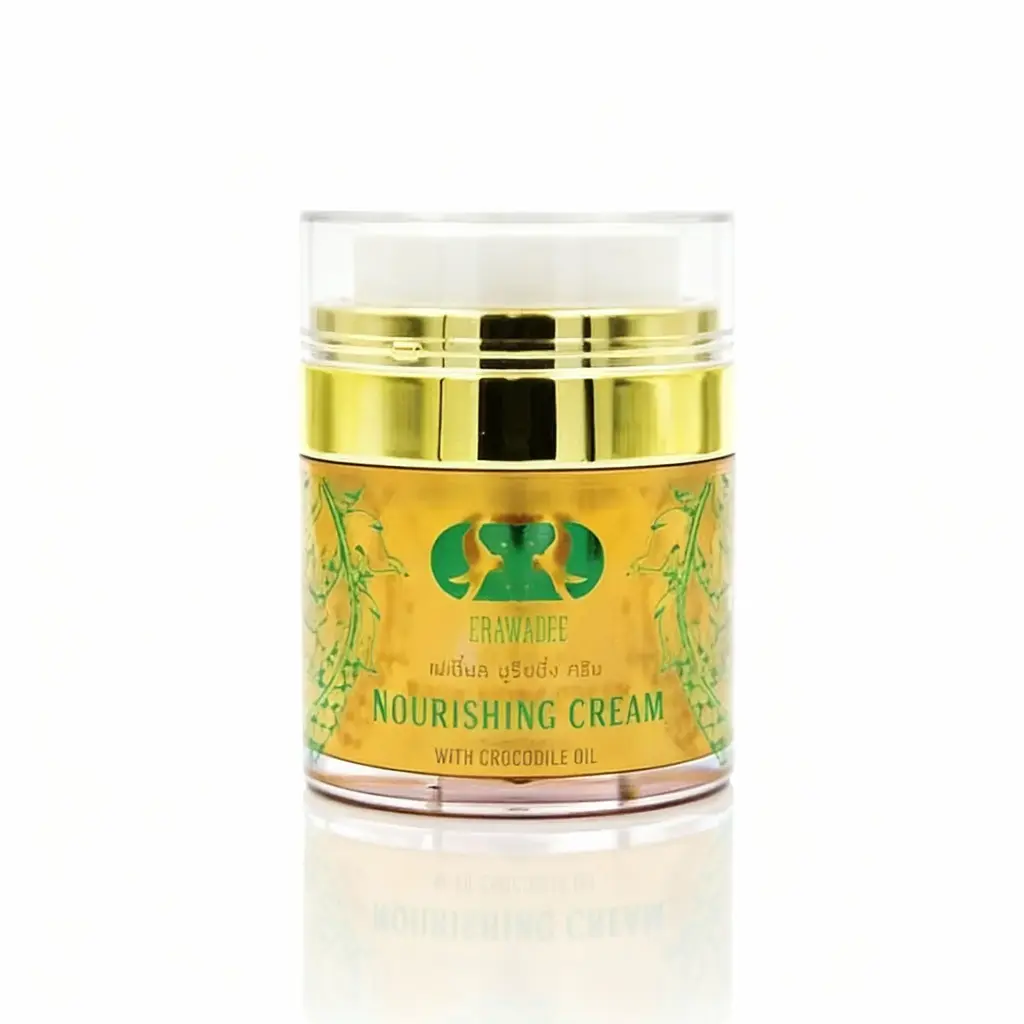 Питательный крем для лица с крокодиловым маслом