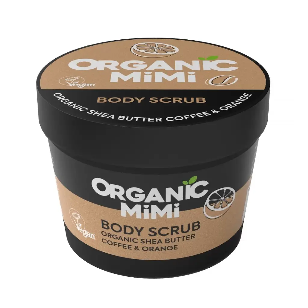 Organic Mimi, Body Scrub  Coffee & Orange, 120 g