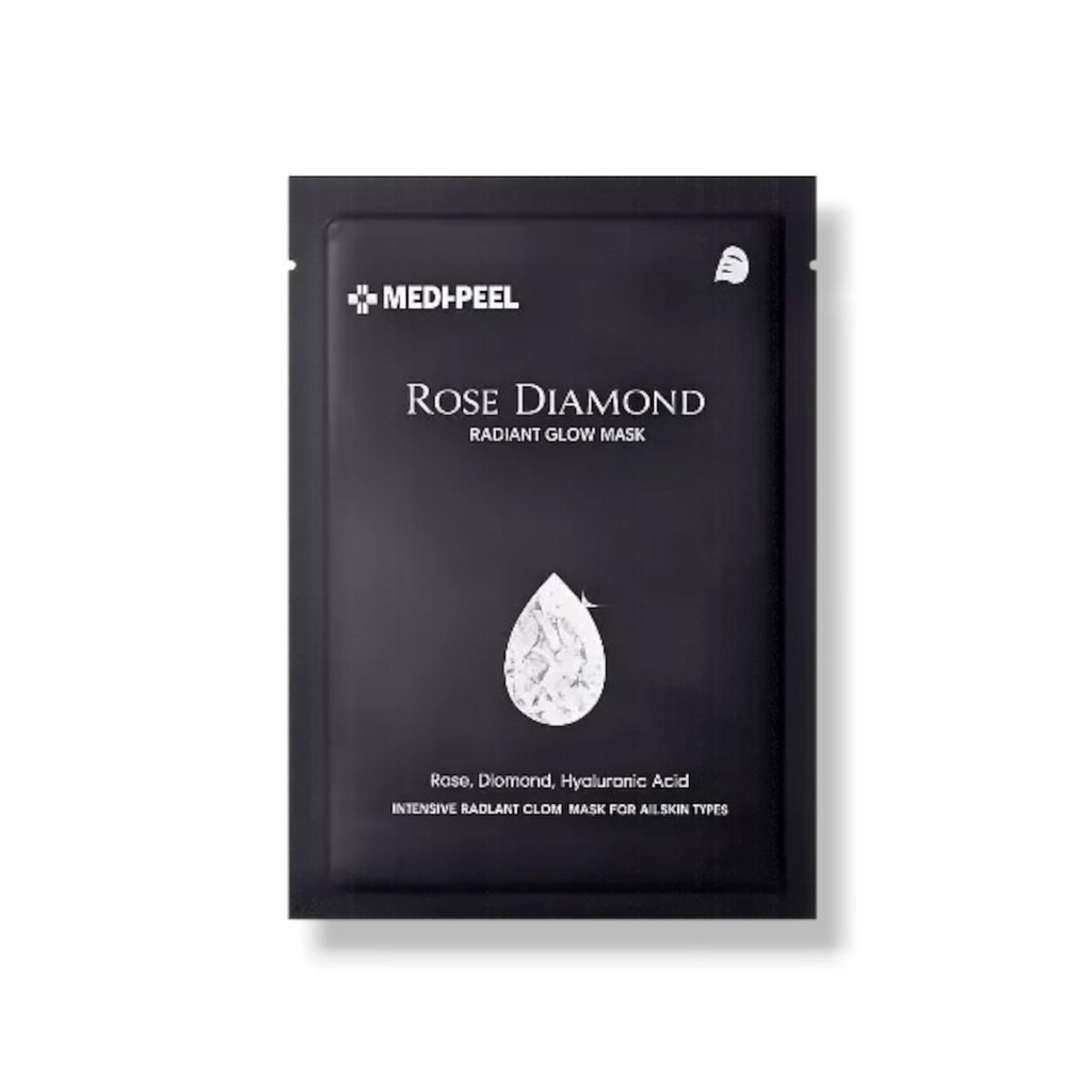 ROSE DIAMOND RADIANT GLOW MASK SHEET ROSE